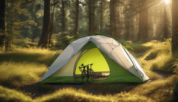 Optez pour une tente randonnée vélo légère et confortable